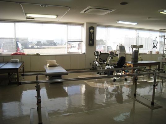 広々とした機能訓練室