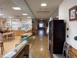 明るい共有スペース