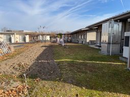 広々とした中庭