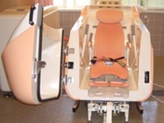 先進的な設備が整った浴室