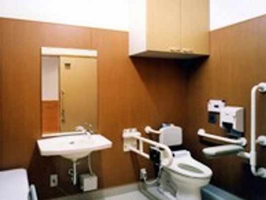 清潔感あふれるトイレ