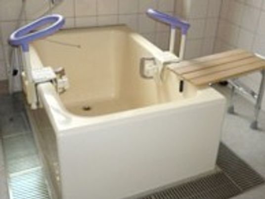手すり付き浴槽