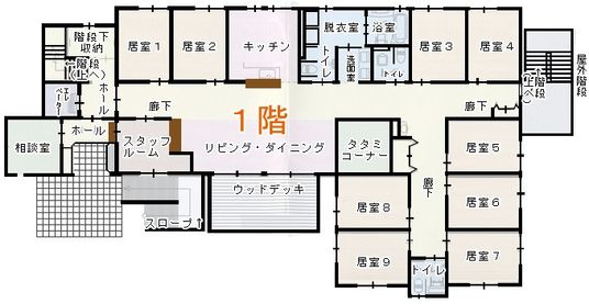 明るい間取り図