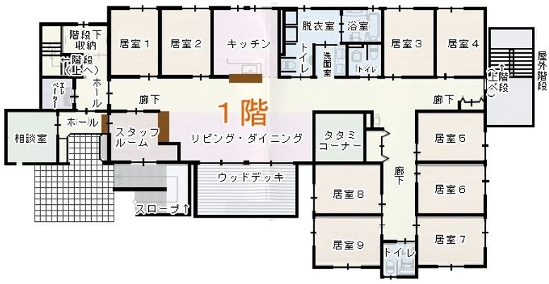 明るい間取り図