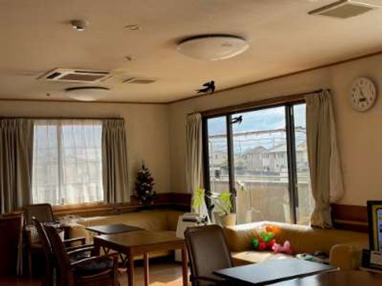 明るいリビング