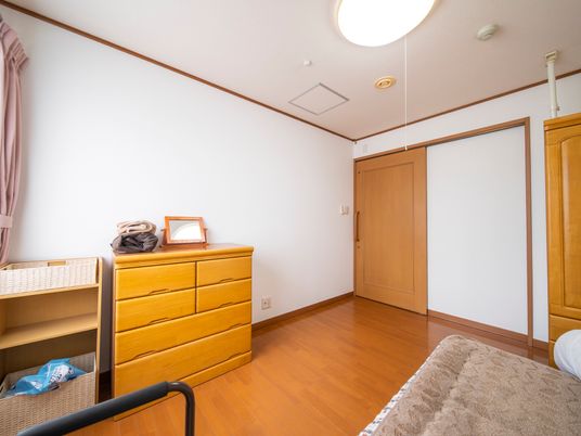 清潔な居室の一角