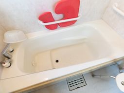 安全な浴室の設備