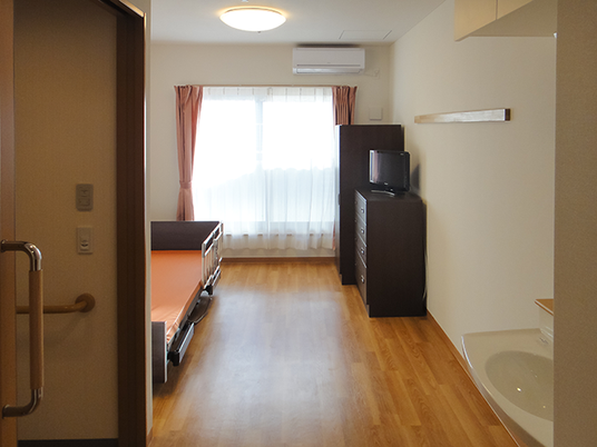 明るい個室の一例