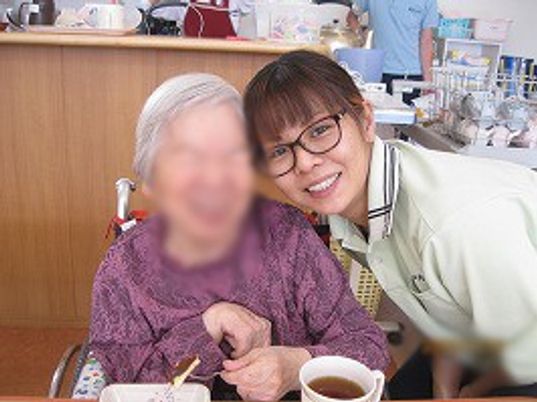 楽しそうなスタッフ