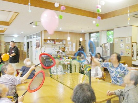 活動が行われている部屋