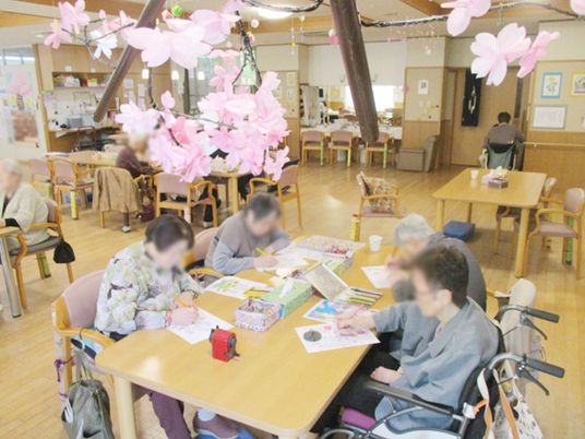 広々とした共有スペース