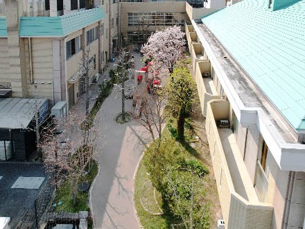幸輝園 ヘルパーステーションの外観
