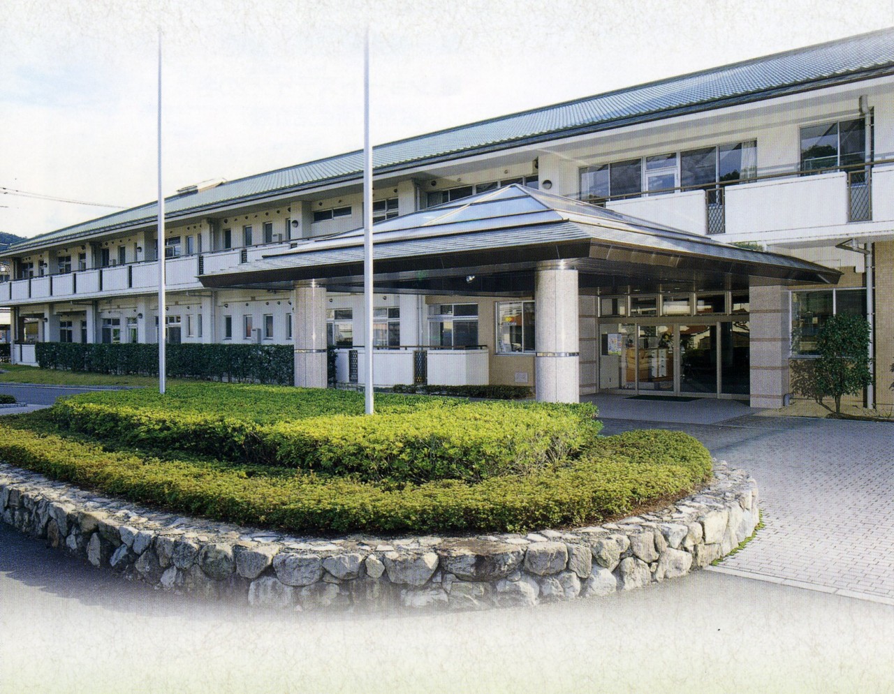 亀楽荘短期入所生活介護事業所の外観