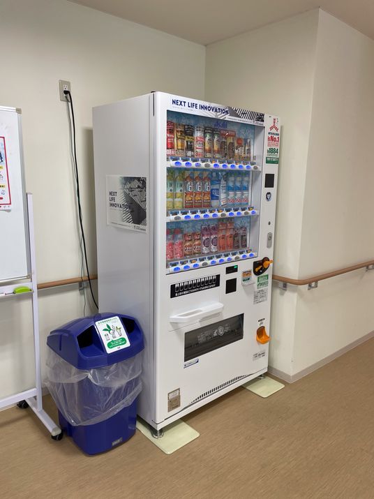 自動販売機の設置場所