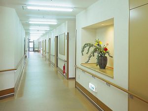 明るい廊下  
