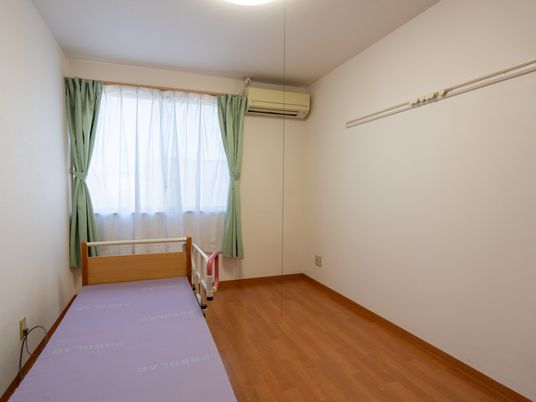 居室の整備風景