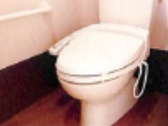 清潔なトイレ設備