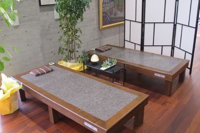 リラックス用ベッドのラウンジ