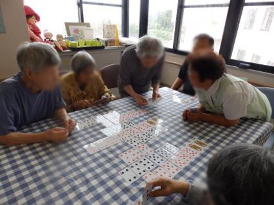 ゲームを楽しむ様子