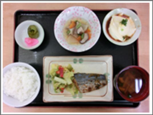 夕食の定食