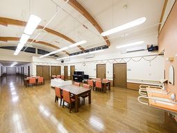 ゆとりの食堂スペース