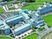 広い敷地の外観  