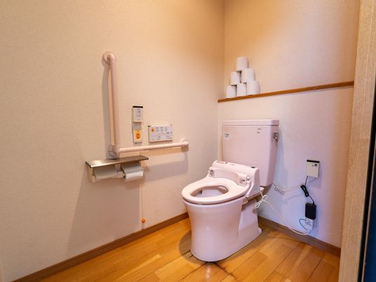 安全設計の快適トイレ