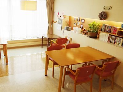 明るいリビング