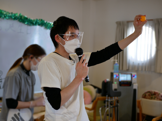 明るい活動の様子