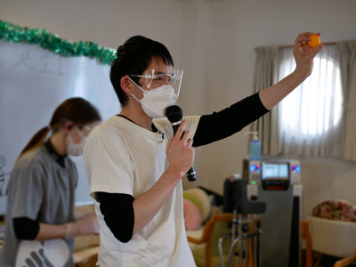 明るい活動の様子