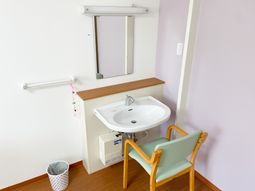 利用者用の洗面台