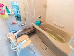 バリアフリー浴室の設備