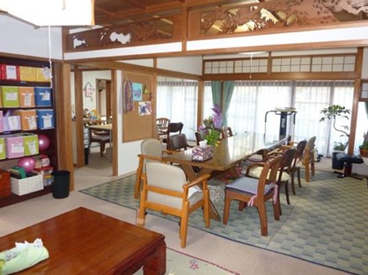 和風の落ち着いた空間