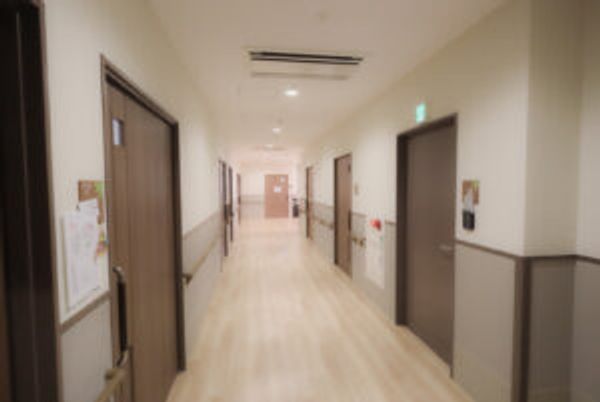 広々とした廊下
