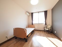 明るい居室エリア