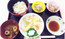 天ぷらと小鉢の料理