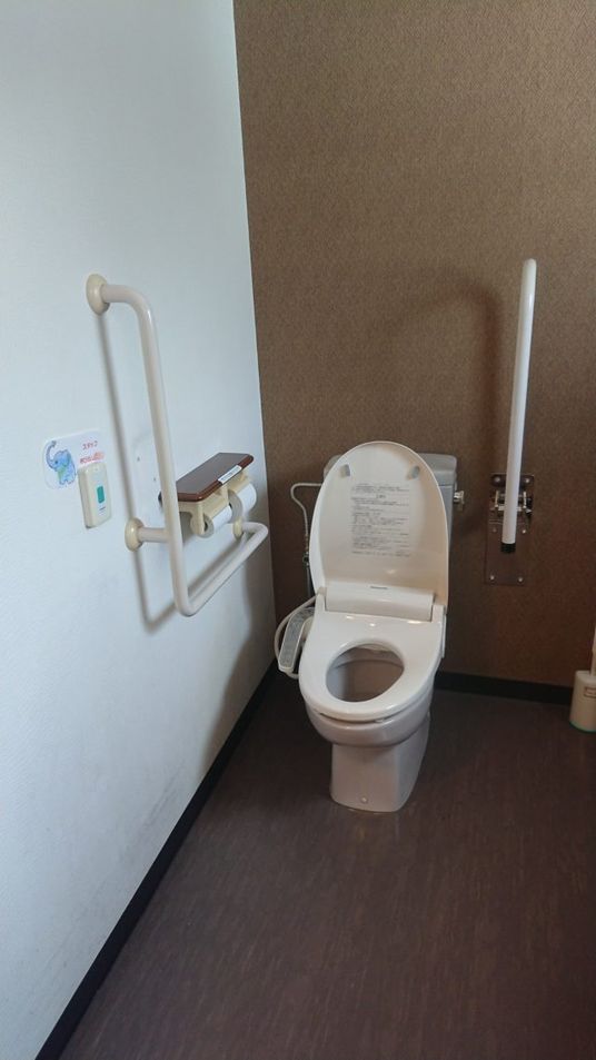 安全なトイレ
