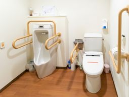バリアフリートイレの様子