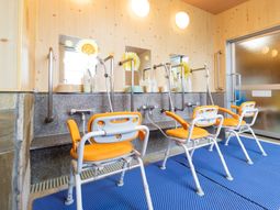 バリアフリーな洗面所