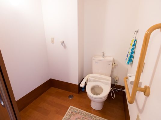 清潔なトイレスペース