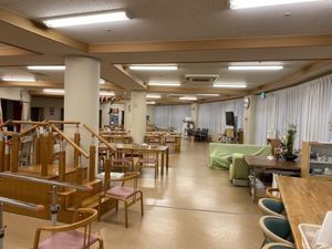 広い食堂  