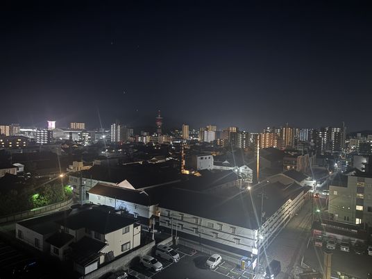 市街地の夜景