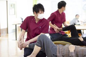 スタッフの丁寧なケア