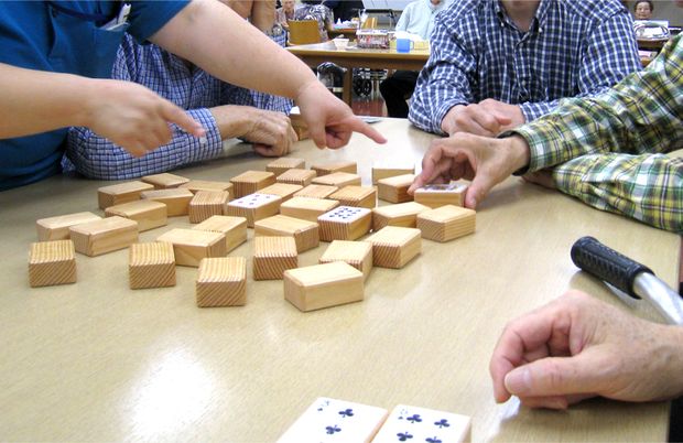 みんなで楽しむゲームの様子