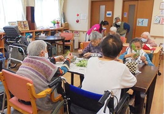 自然光の入る室内