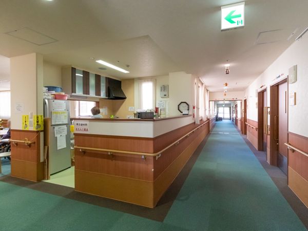 清潔感のある廊下