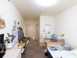 広々とした居室の一角