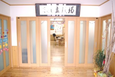 広いスペースの共有エリア