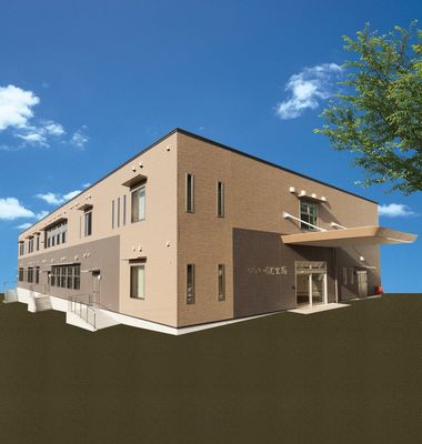 二階建ての建物外観