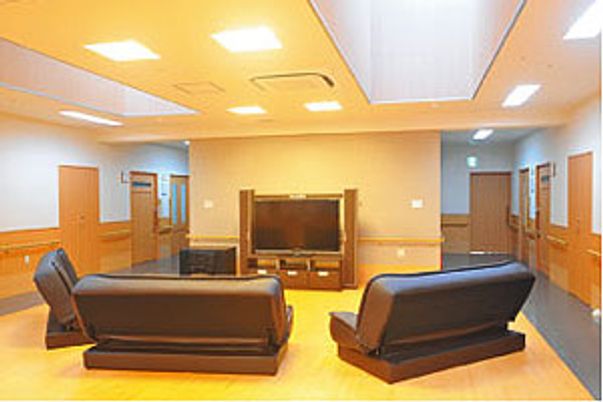 テレビが置かれたリビング